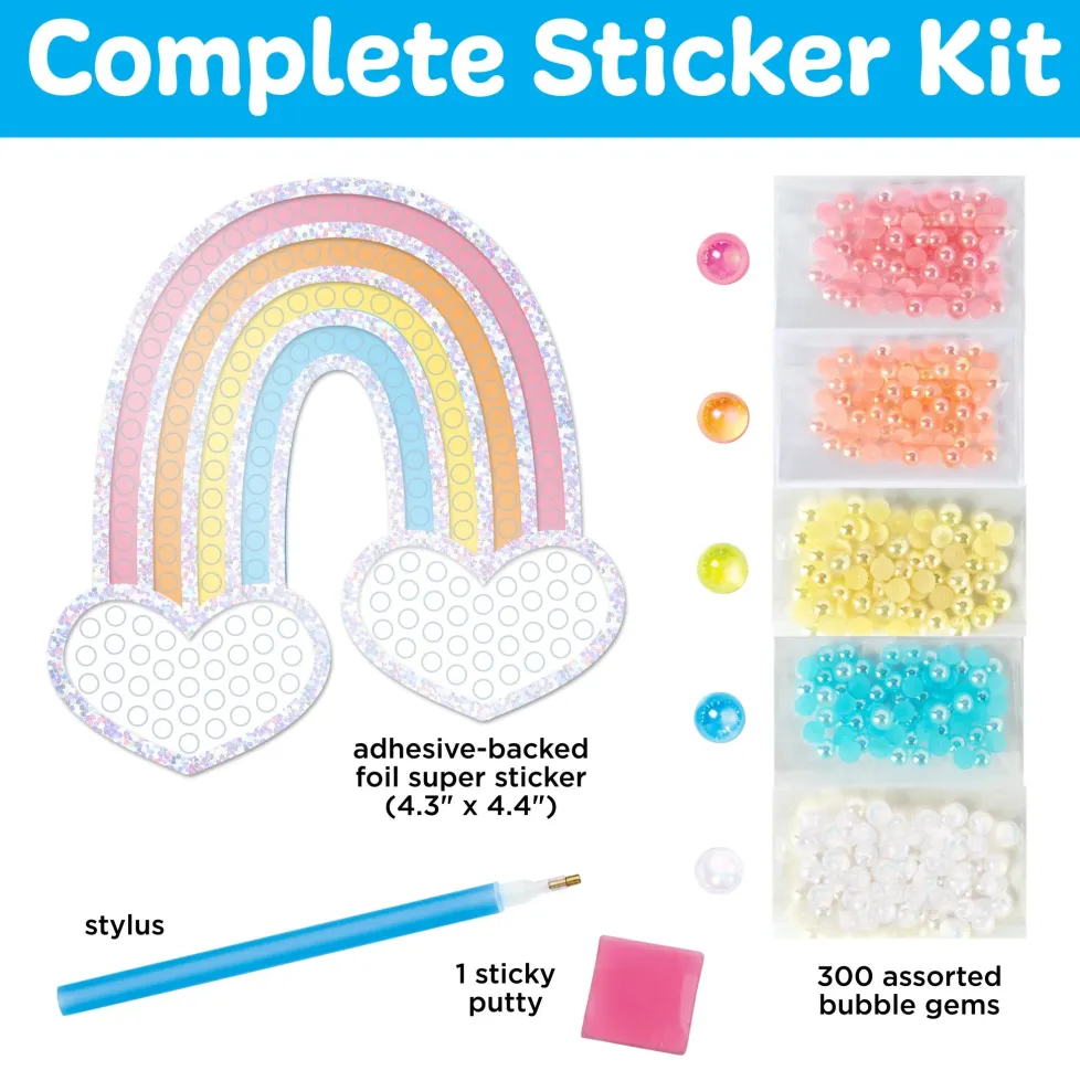 Creativity for Kids Bubble Gems™ Super Sticker Rainbow