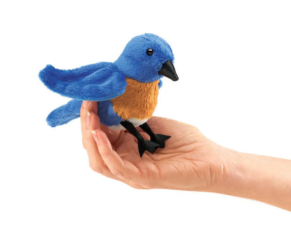 Folkmanis® Finger Puppet: Mini Bluebird