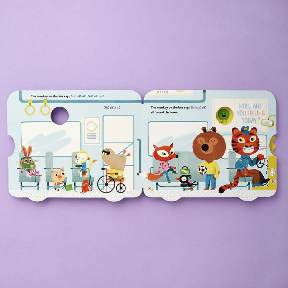 The Kids on the Bus: A Spin-the-Wheel Book of Emotions