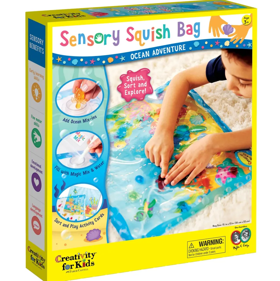 Creativity for Kids: Sensory Squish Bag - Ocean Adventure