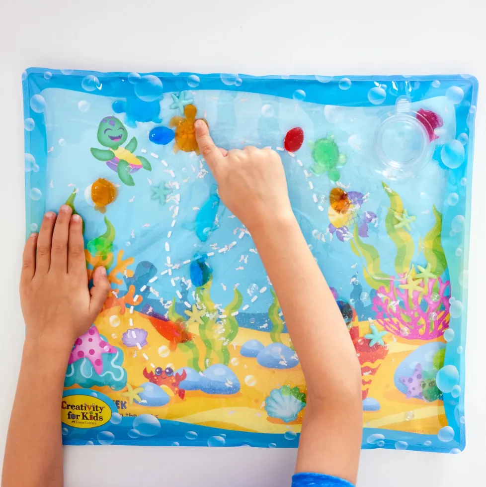 Creativity for Kids: Sensory Squish Bag - Ocean Adventure