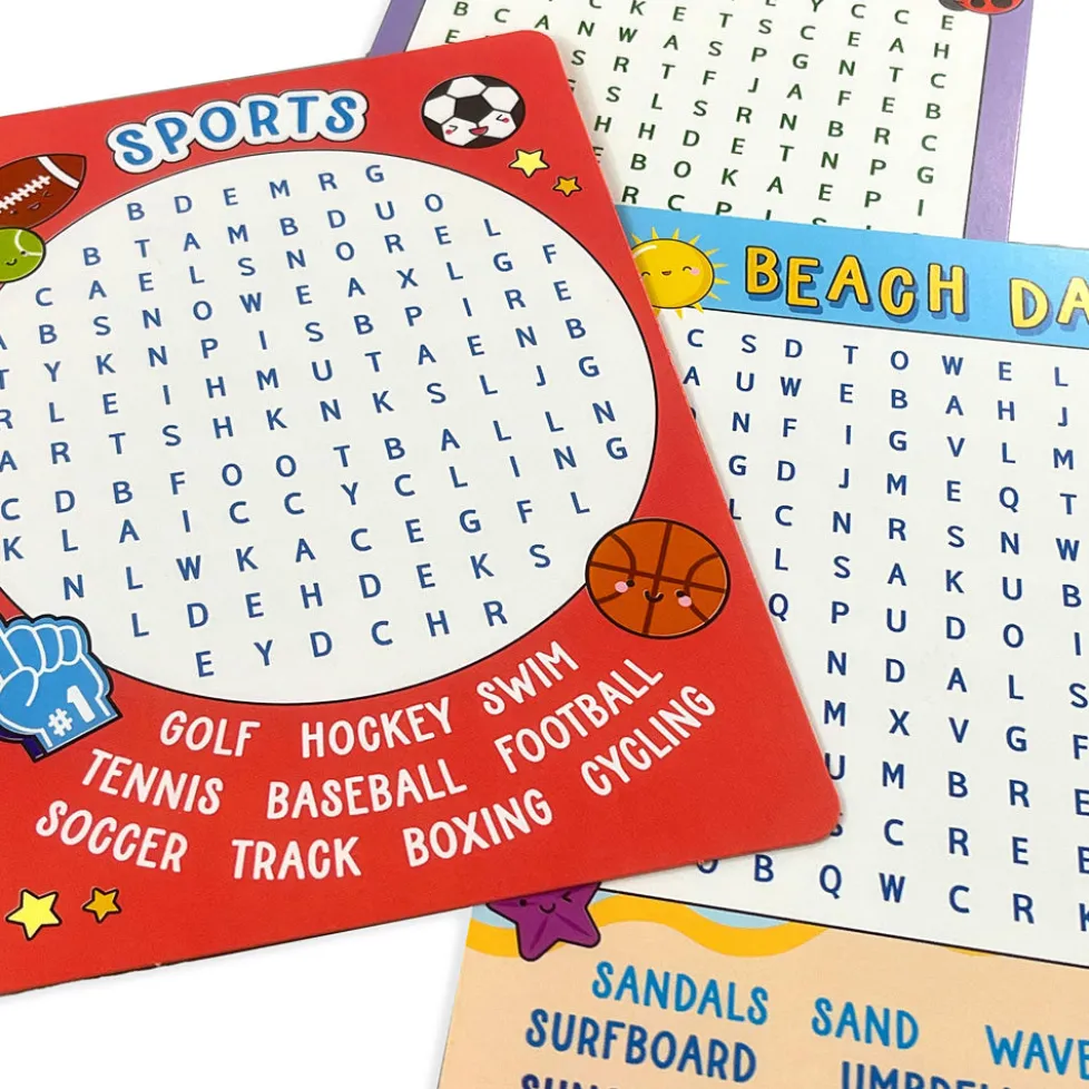 Ooly Word Search Activity Cards