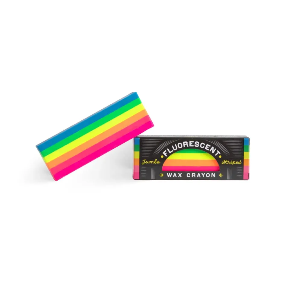 eeBoo Fluorescent Rainbow Jumbo Crayon