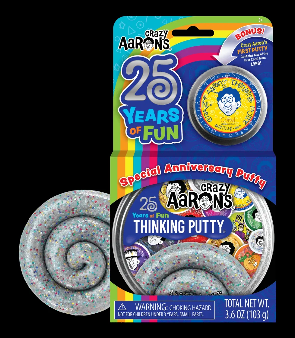 Crazy Aaron's® Thinking Putty® 25th Anniversary
