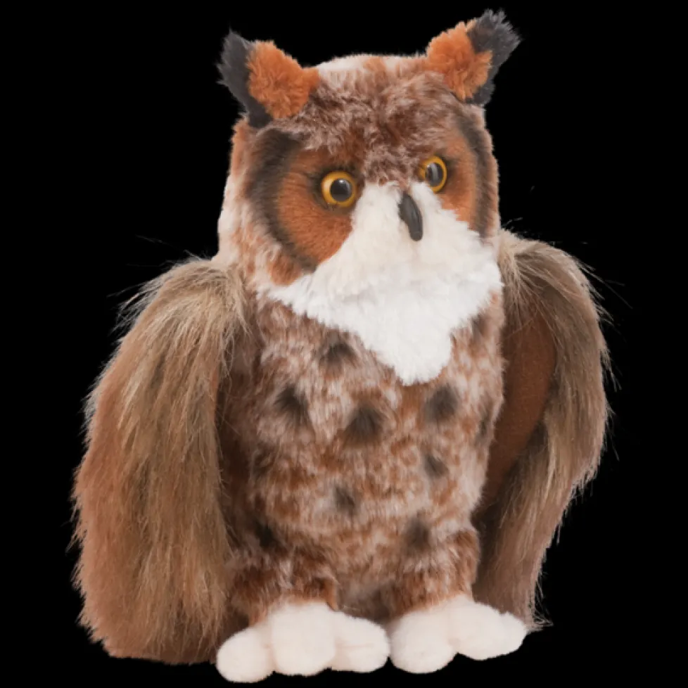 Douglas Einstein Great Horned Owl 9"