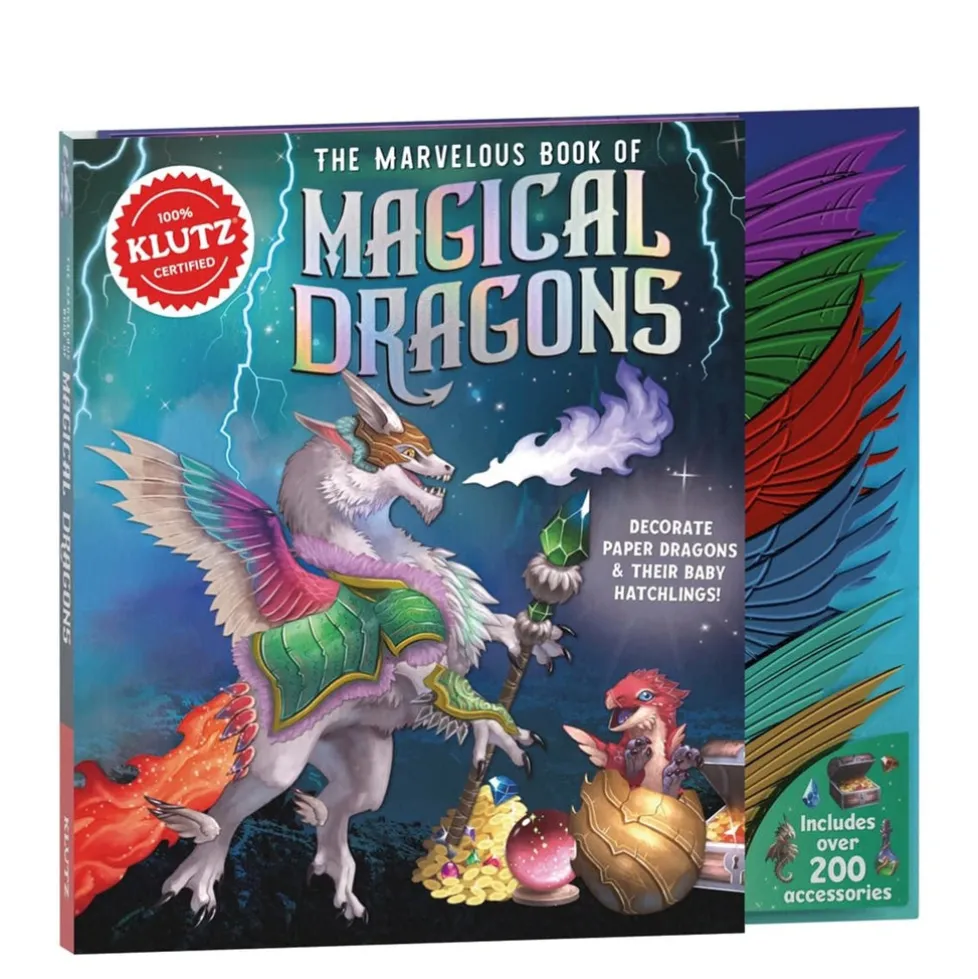 Klutz® The Marvelous Book of Magical Dragons