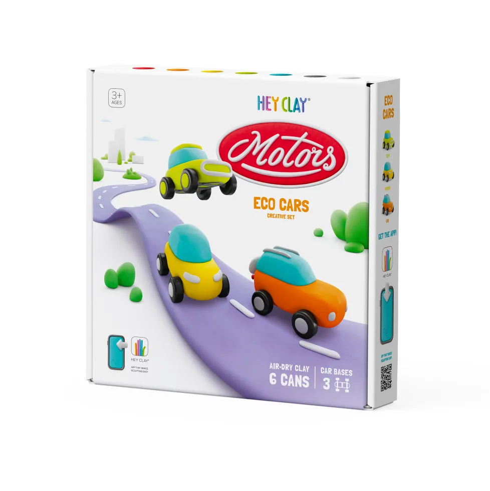 Fat Brain Toys® Hey Clay - Eco Cars