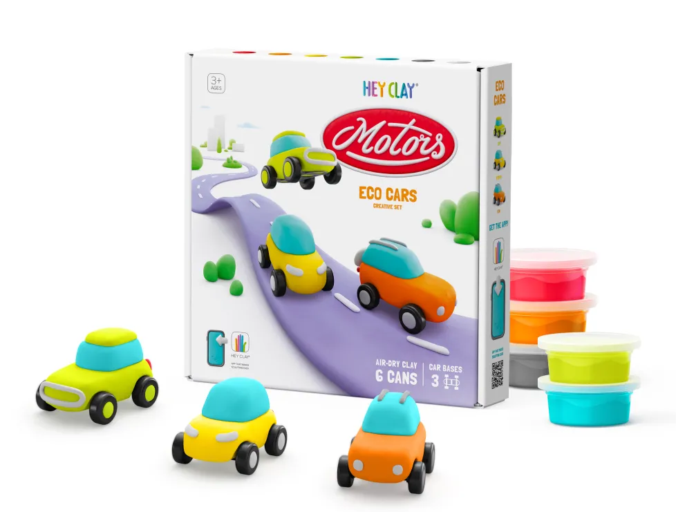 Fat Brain Toys® Hey Clay - Eco Cars