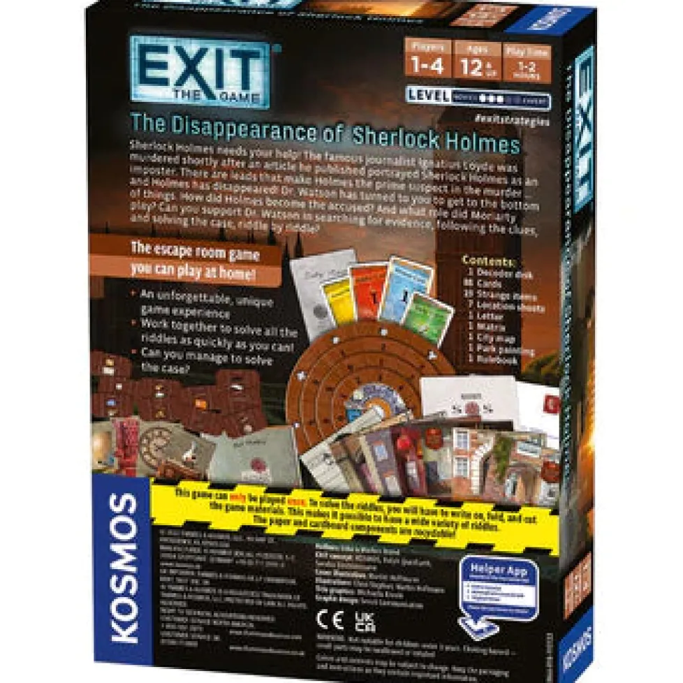 Exit the Game: The Disappearance of Sherlock Holmes
