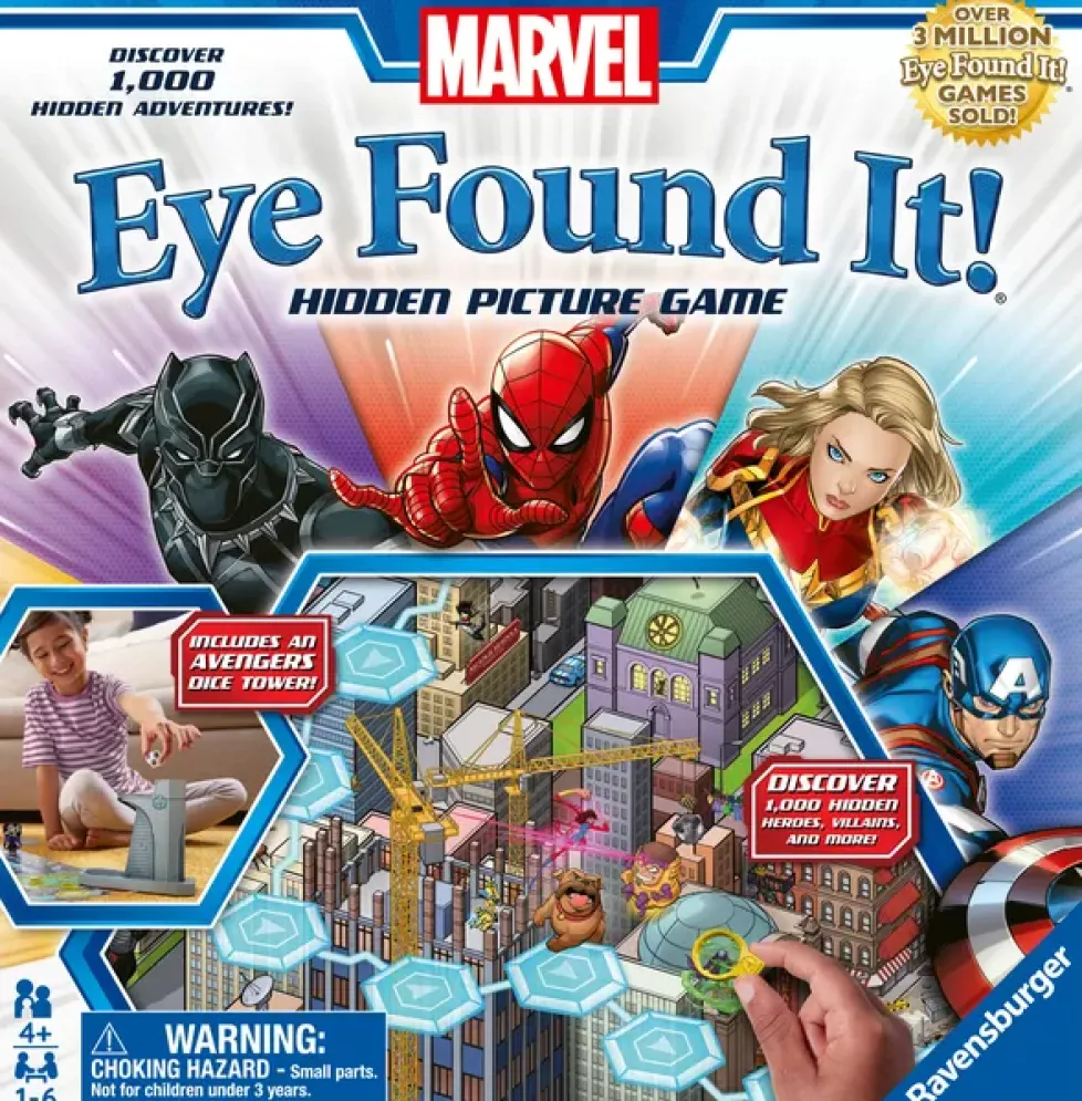 Ravensburger Marvel Eye Found It! Hidden Picture Board Game