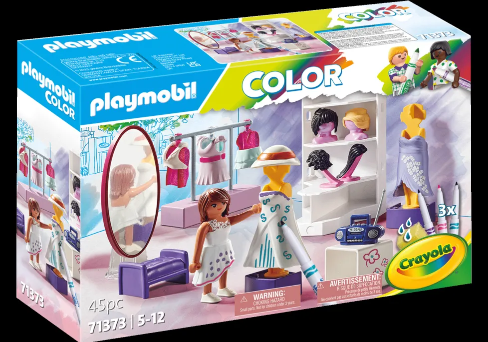 Playmobil Color: Dressing Room 71373