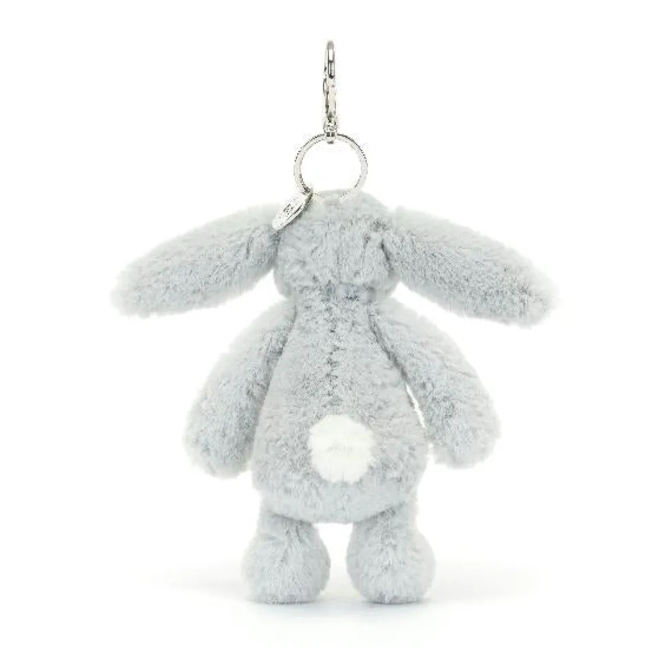 Jellycat Bashful Bunny Silver Bag Charm 7