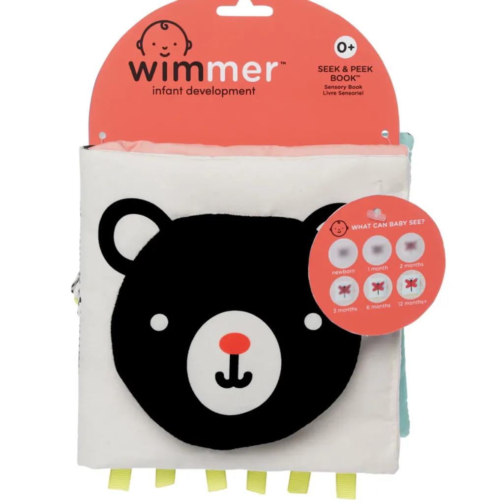 Manhattan Toy® Wimmer Sneak & Peek Book