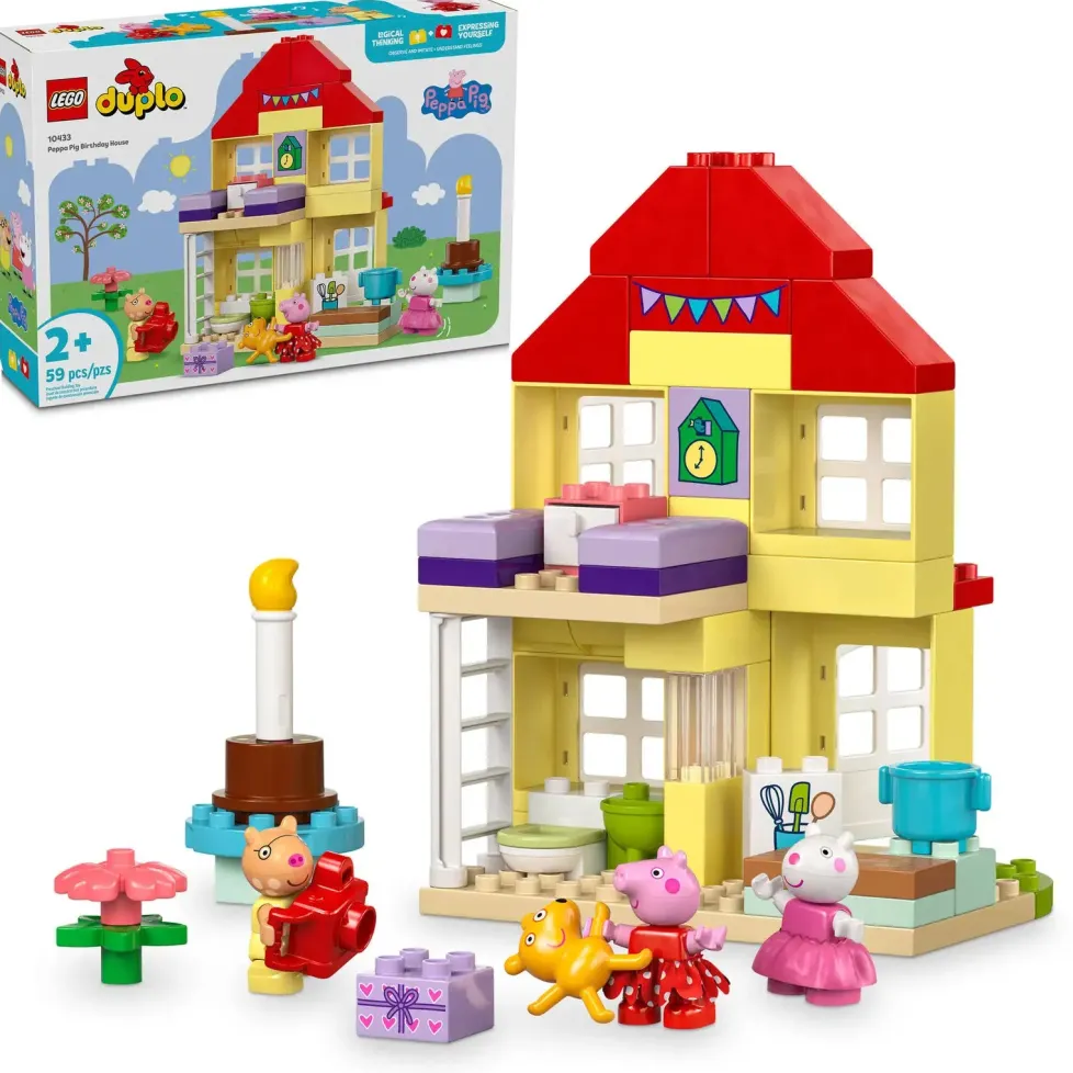 LEGO® DUPLO® Peppa Pig Birthday House 10433