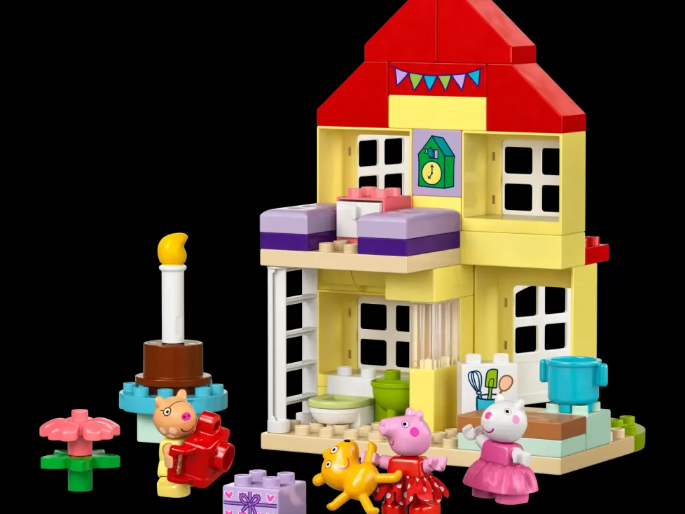 LEGO® DUPLO® Peppa Pig Birthday House 10433