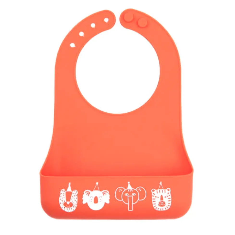 Bella Tunno Little Bites Starter Bib: Party Animals