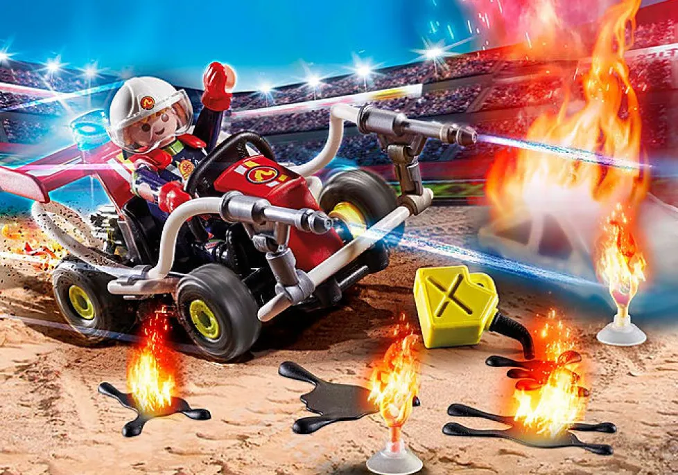 Playmobil Stuntshow: Stunt Show Fire Quad