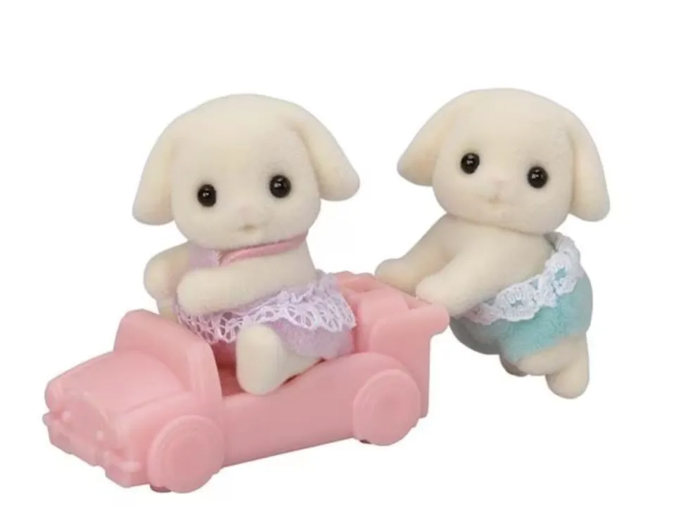 Calico Critters Flora Rabbit Twins