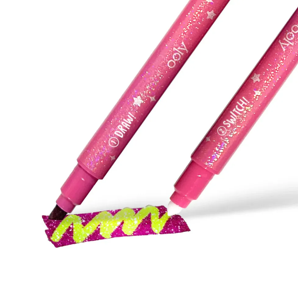 Ooly Switch-Eroo Sparkle Color Changing Markers (set of 12)