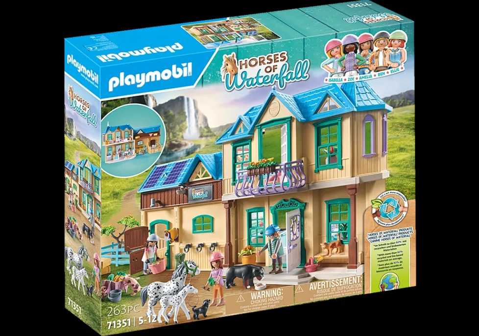 Playmobil Horses of Waterfall: Waterfall Ranch 71351