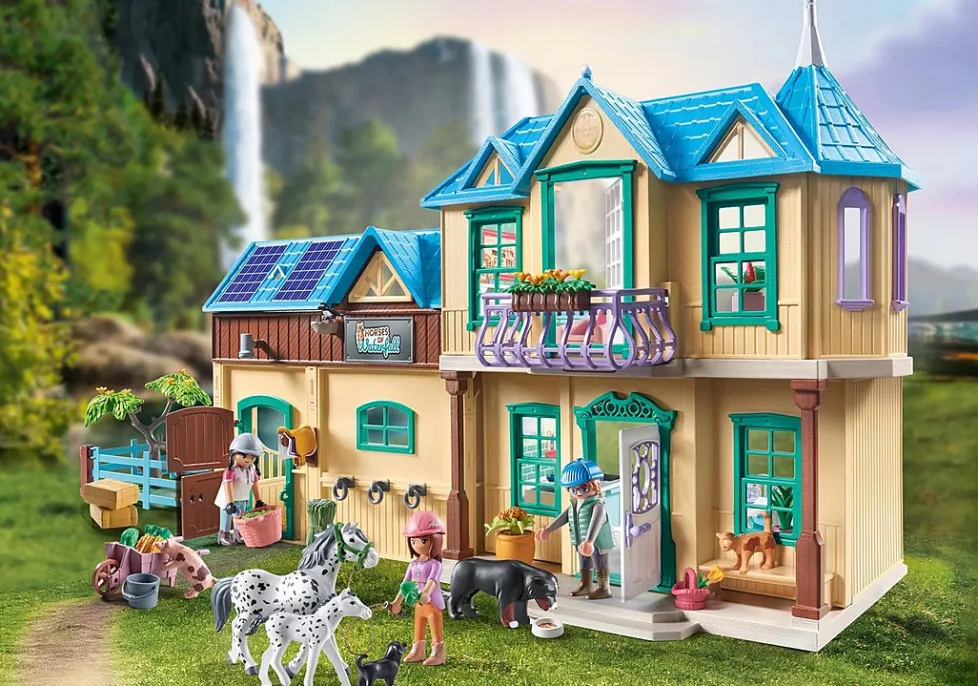 Playmobil Horses of Waterfall: Waterfall Ranch 71351