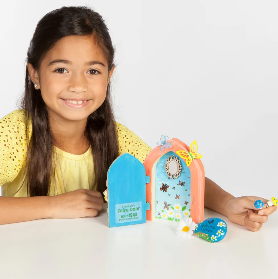 Creativity for Kids: Butterfly Fairy Door