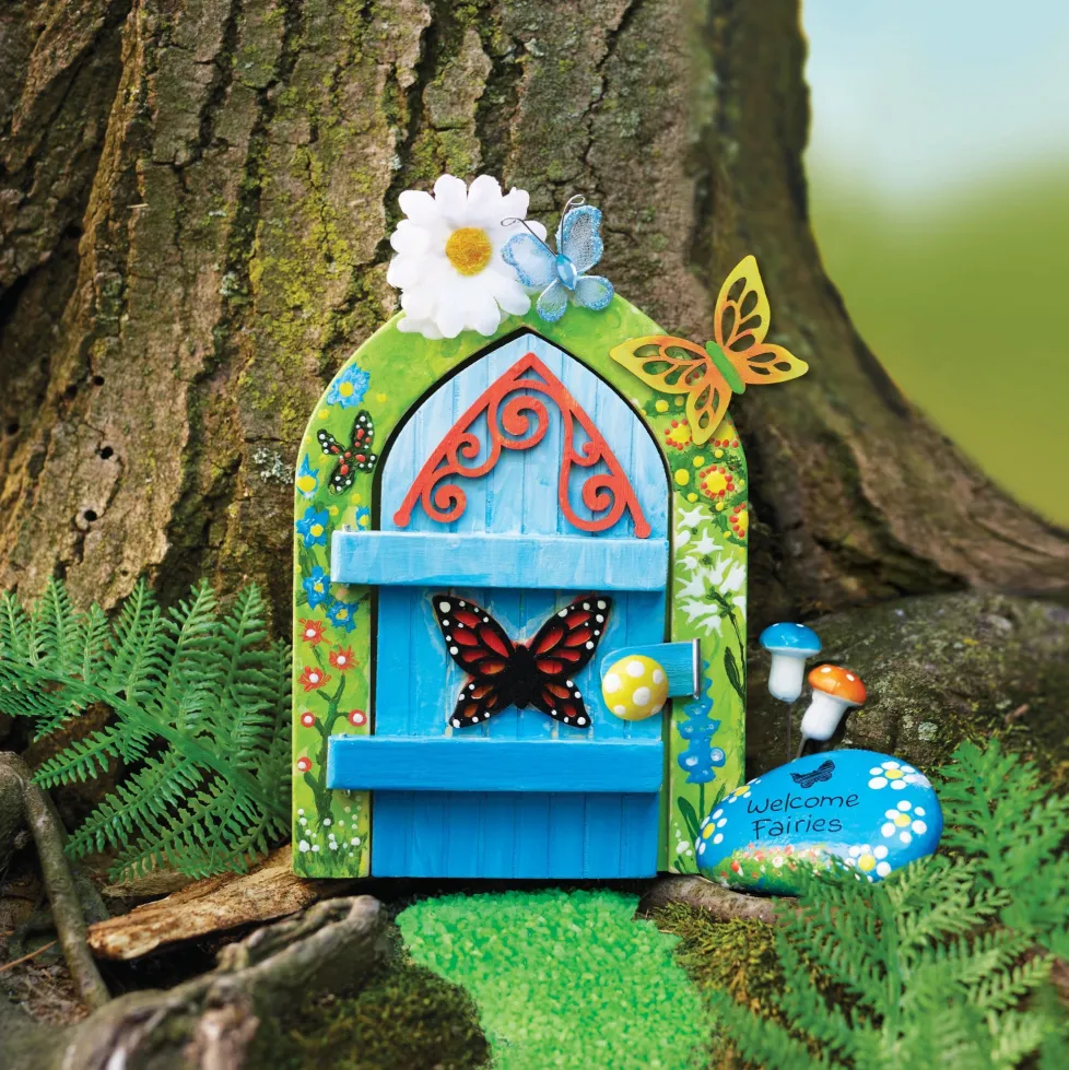 Creativity for Kids: Butterfly Fairy Door