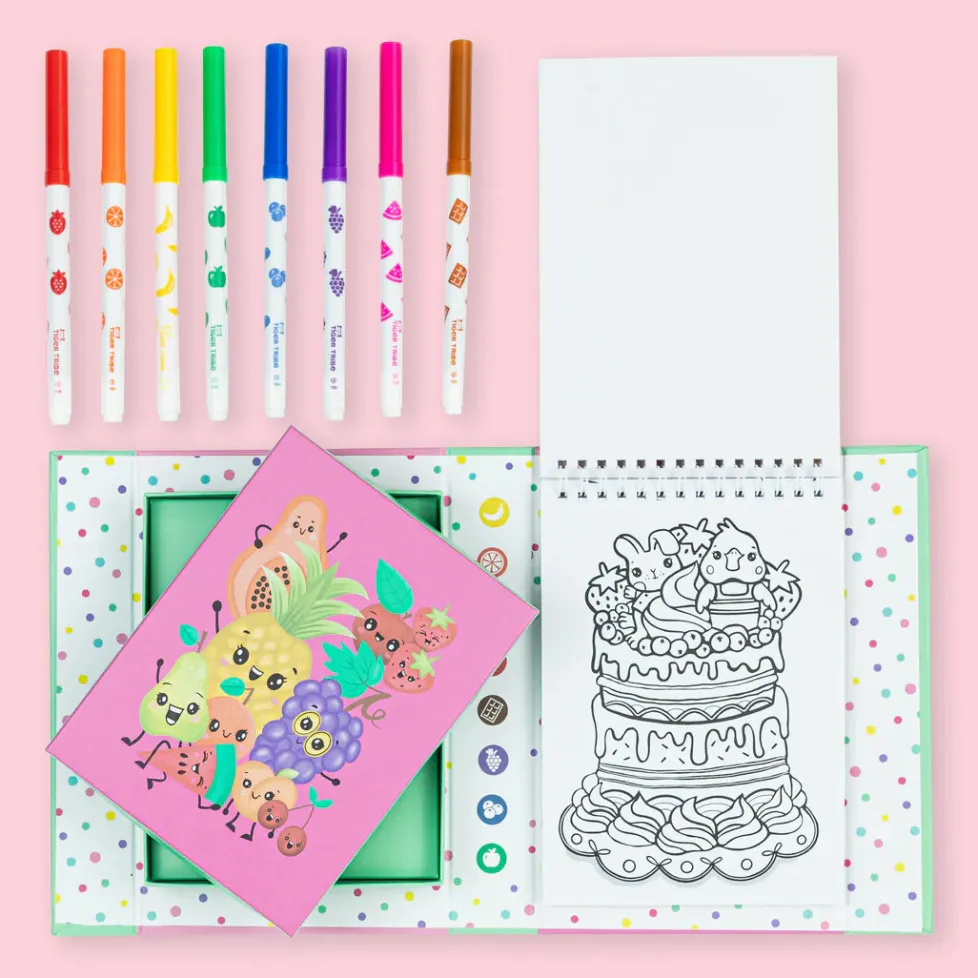 Tiger Tribe - Scented Coloring: Fruity Cutie