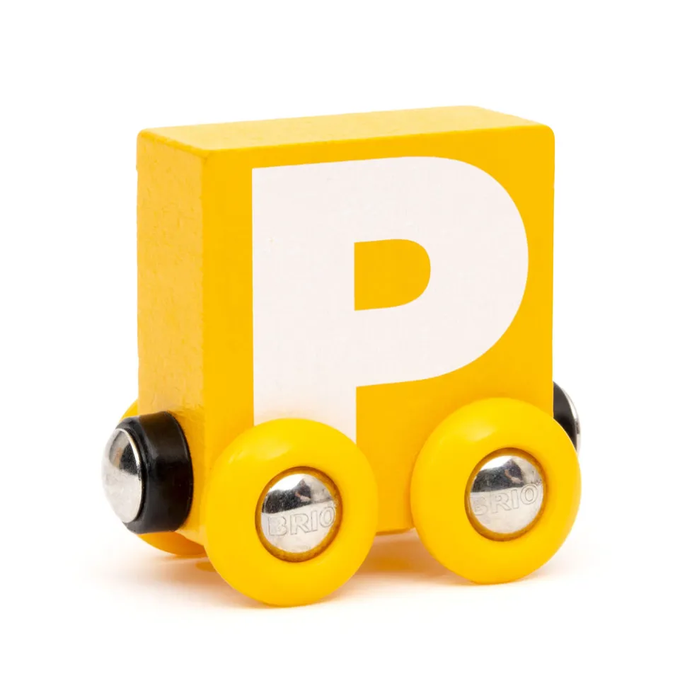 Brio Alphabet Letter Train: P
