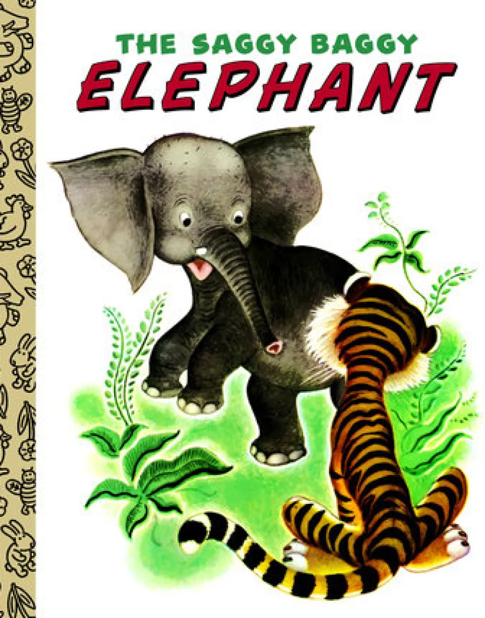 Little Golden Books - The Saggy Baggy Elephant