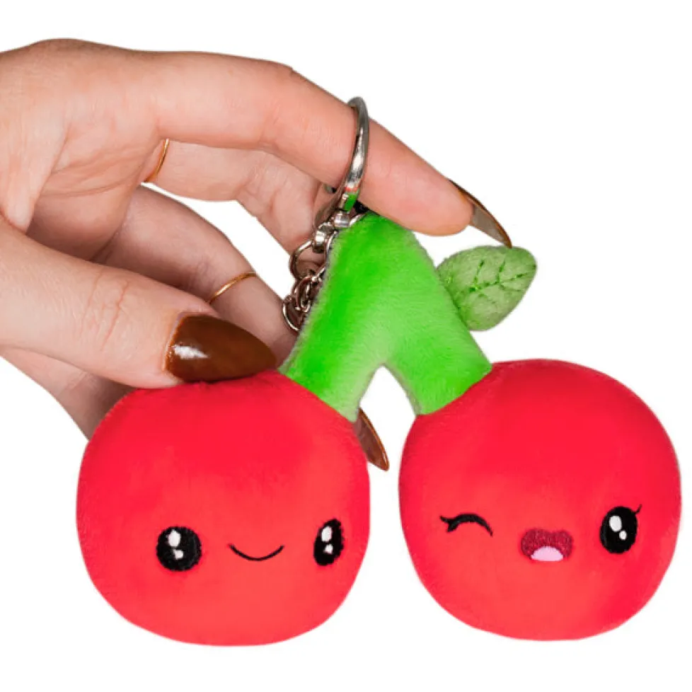 Squishable® Micro Keychain: Cherries 3"