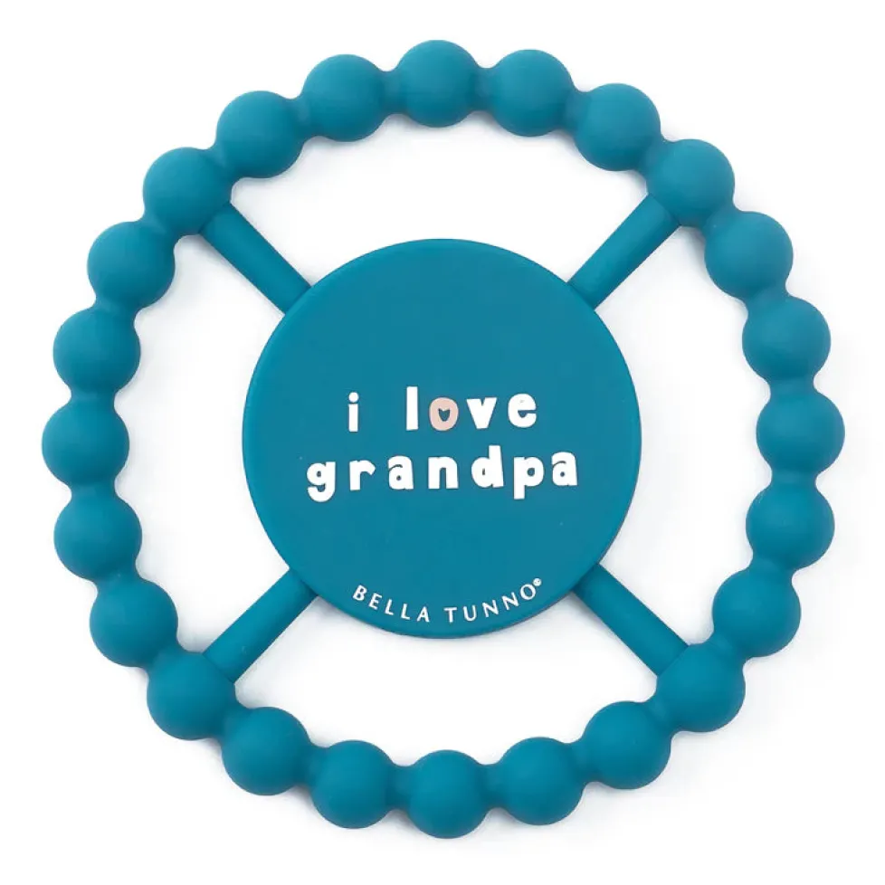 Bella Tunno Happy Teether: I Love Grandpa