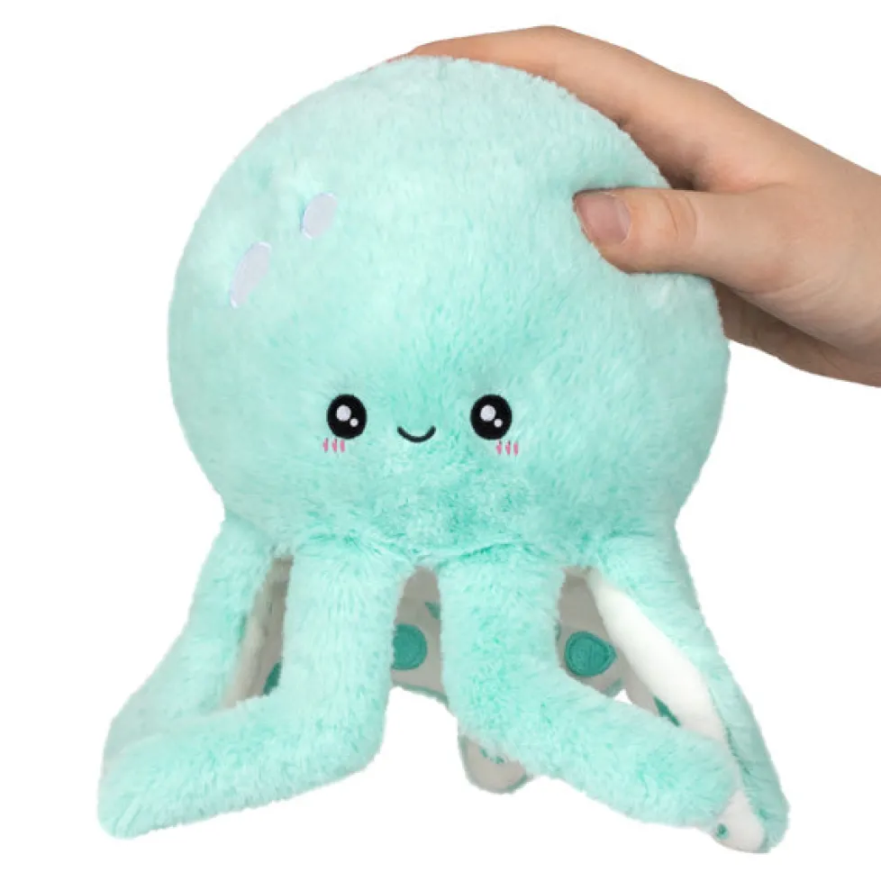 Squishable® Snugglemi Snackers Cute Octopus Mint 6"
