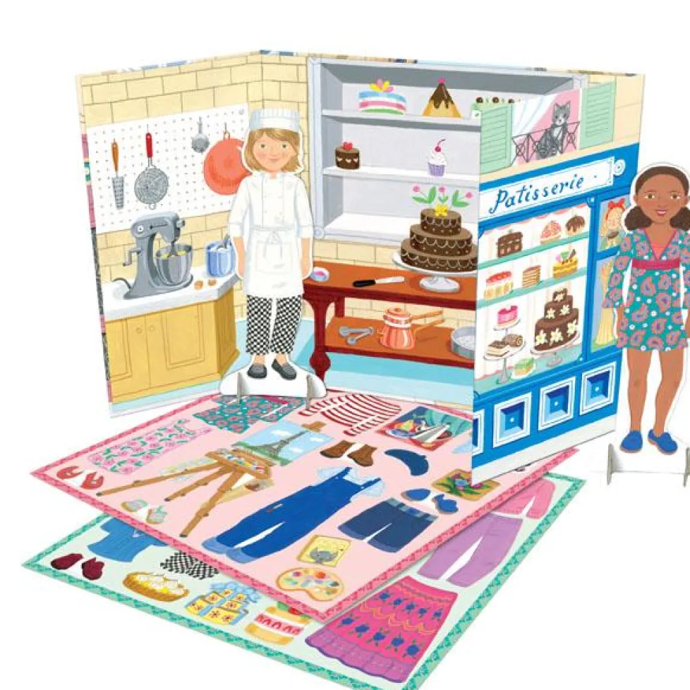 eeBoo Paper Dolls- Baker & Painter