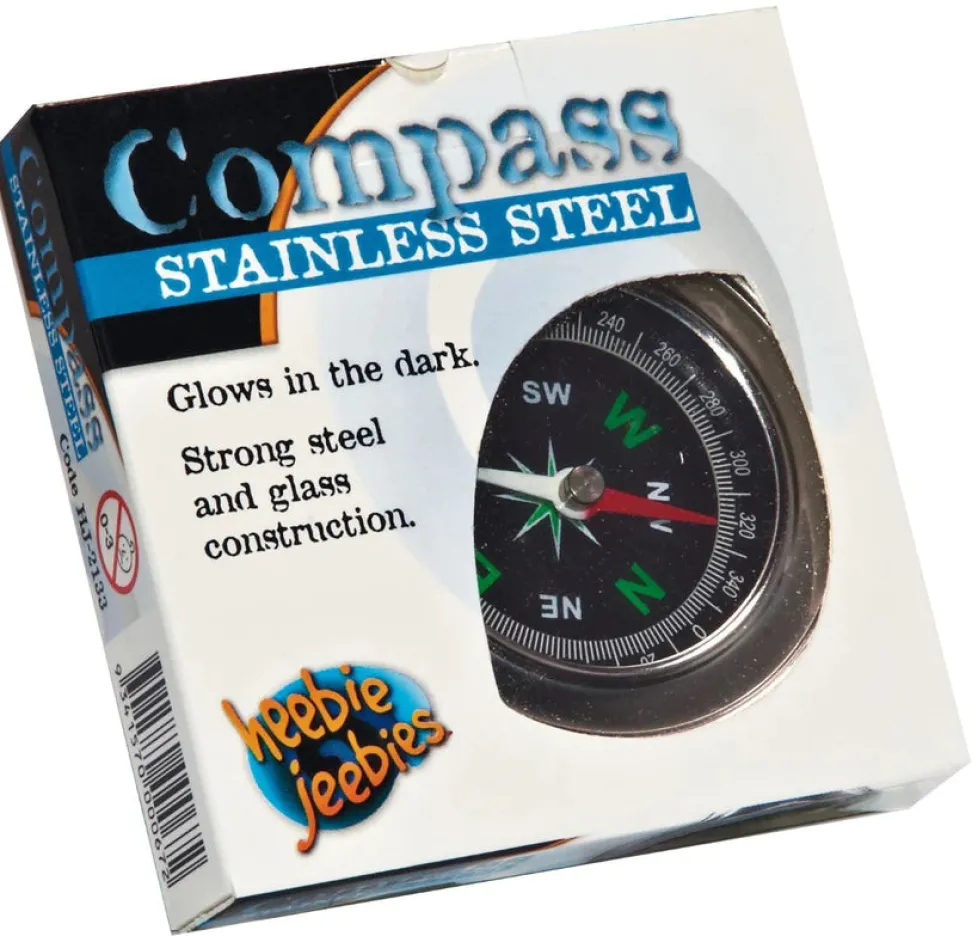 Heebie Jeebies Compass Stainless Steel