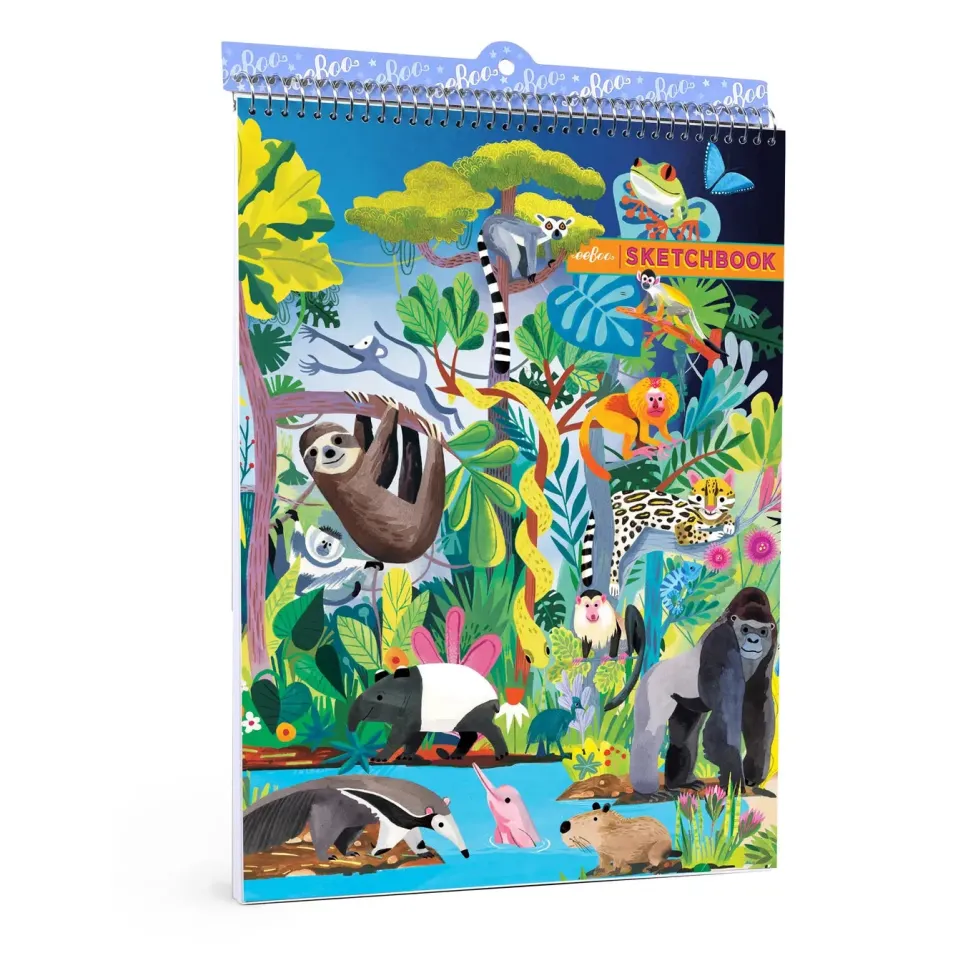 eeBoo Sketchbook: Rainforest