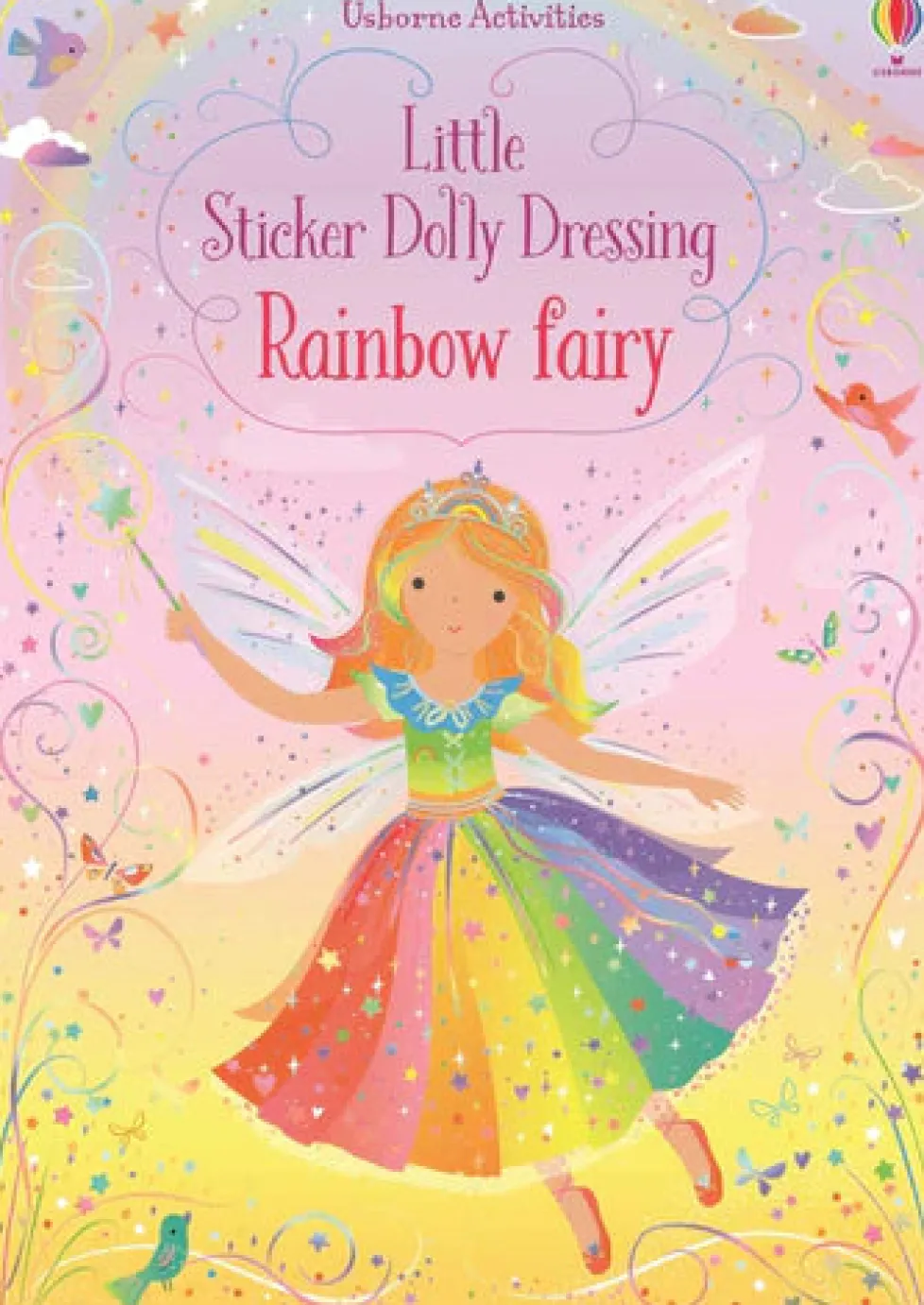 Usborne Little Sticker Dolly Dressing: Rainbow Fairy