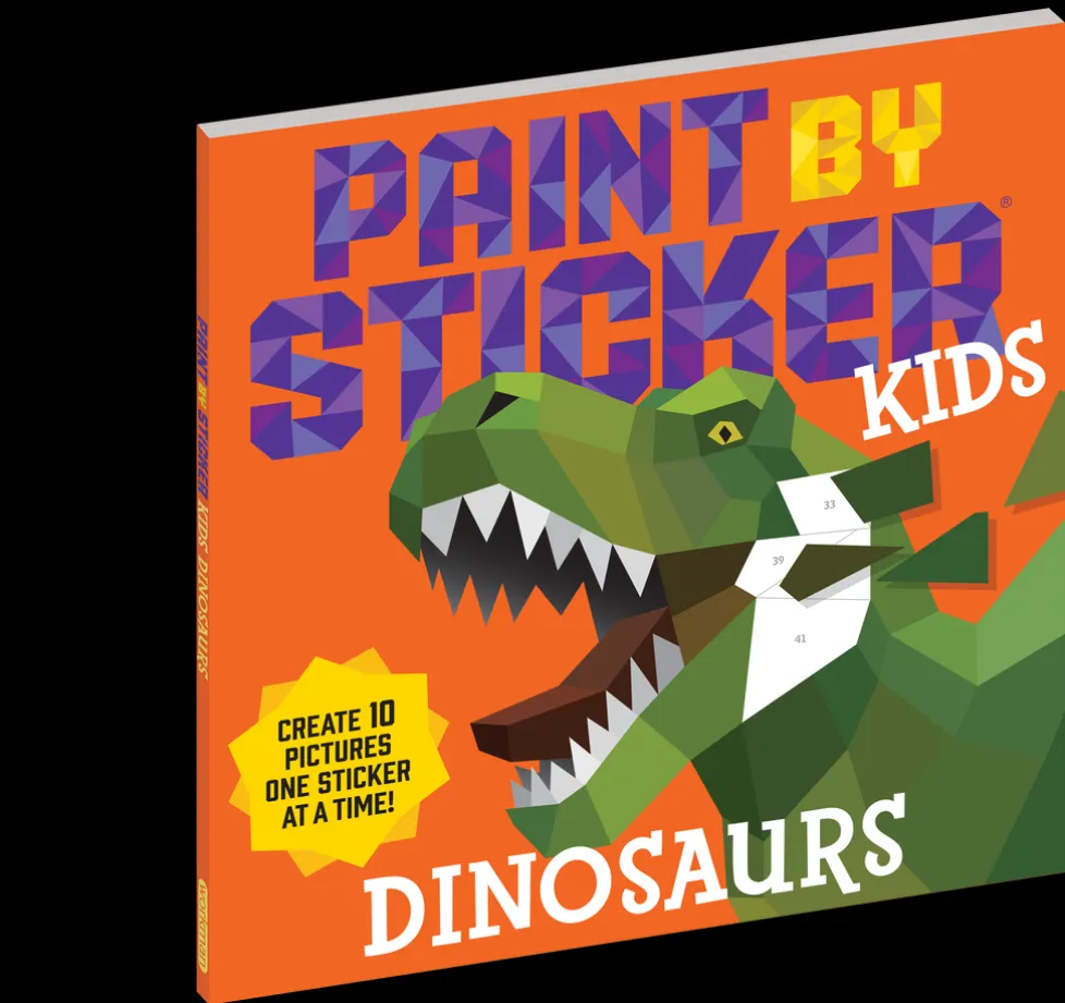 Paint By Sticker Kids Dinosaurs