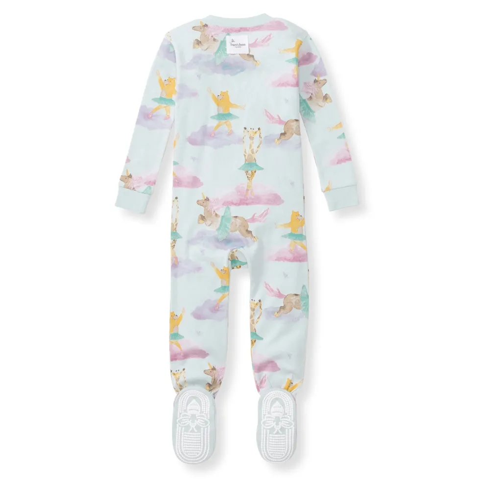 Burt's Bees Organic Baby One-Piece Sleeper Dream Ballet