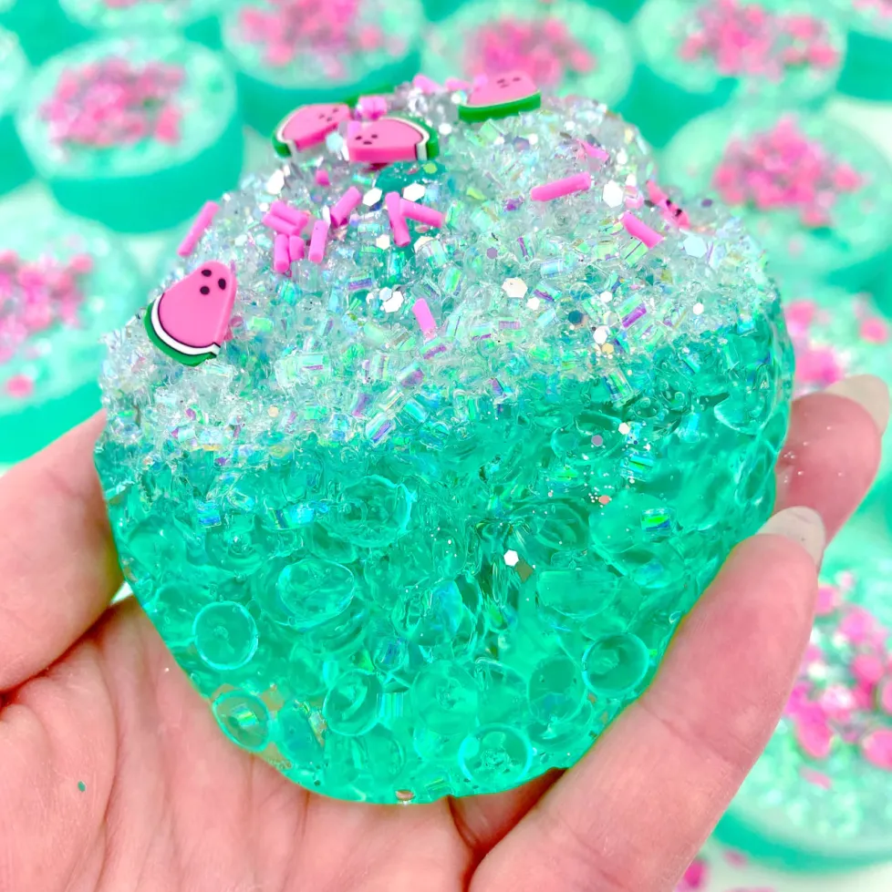 Kawaii Slime: Watermelon Sugar Fishbowl Bingsu Slime