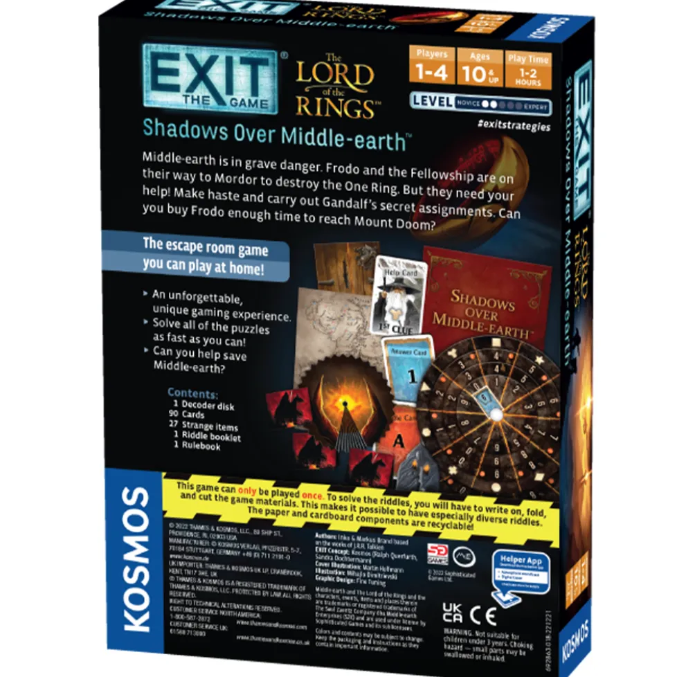 Exit the Game: The Lord of the Rings: Shadows Over Middle Earth