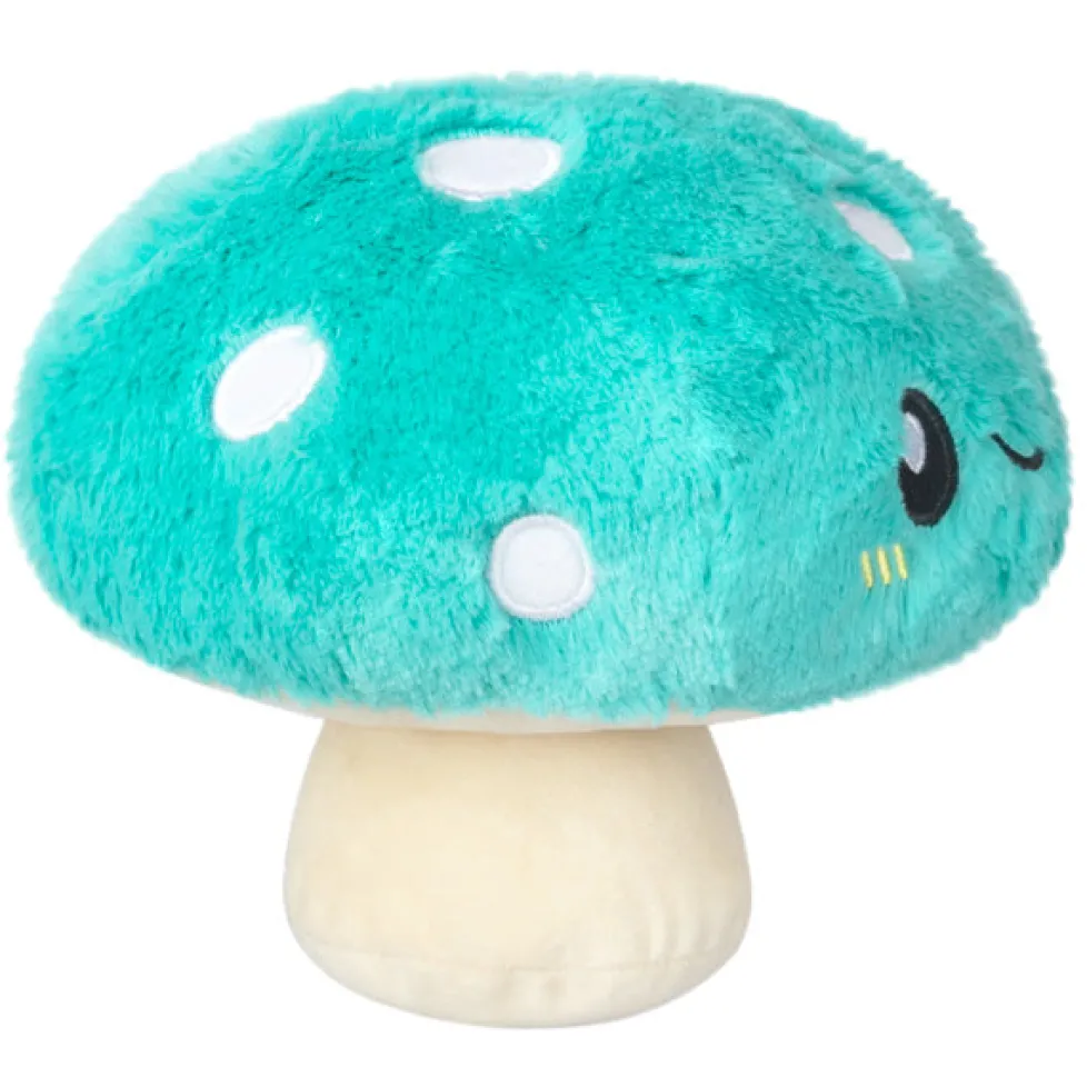 Squishable® Snugglemi Snackers Turquoise Mushroom 6