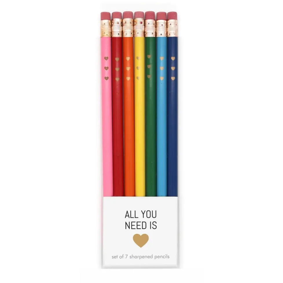 Snifty Pencil Set: All You Need is Love