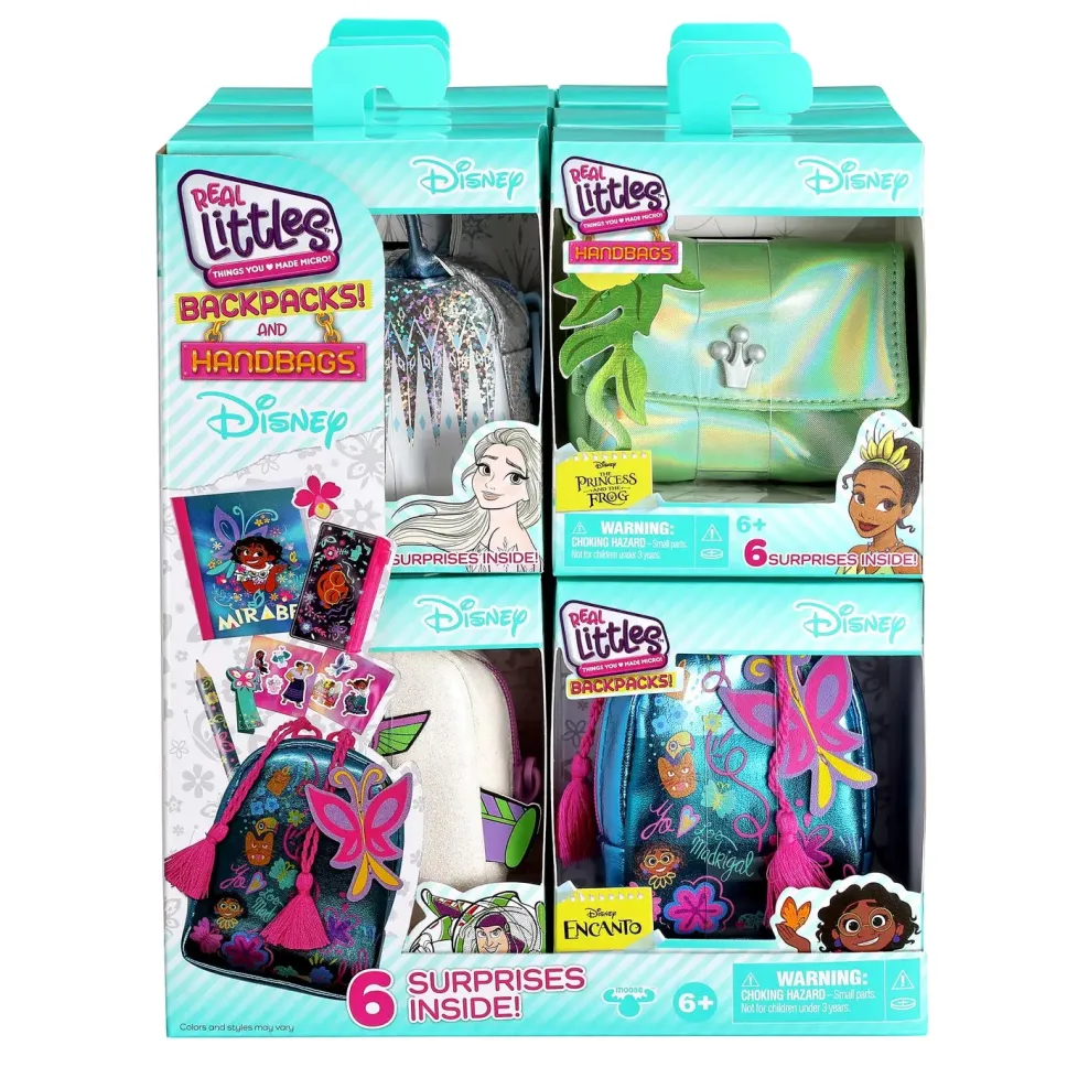 Toysmith Moose Toys Real Littles Backpacks S4 Disney Real Littles Bag