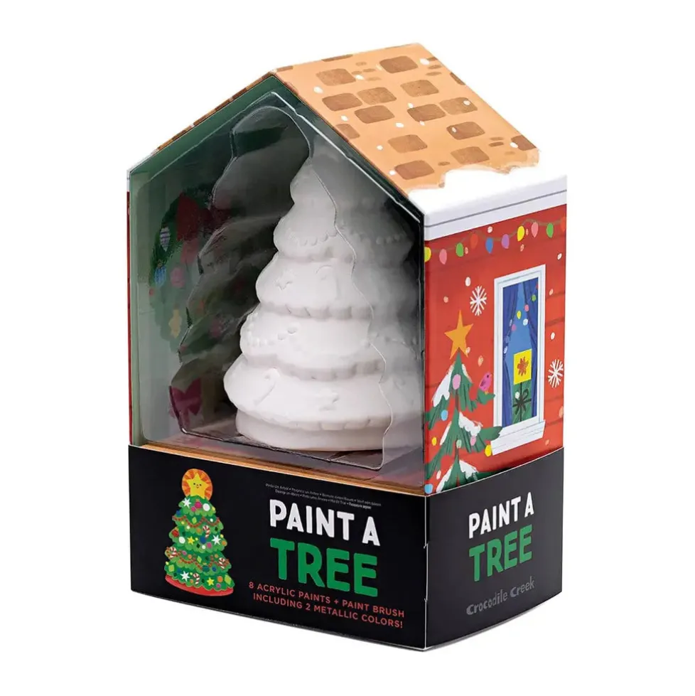 Crocodile Creek Paint Your Own Christmas Tree