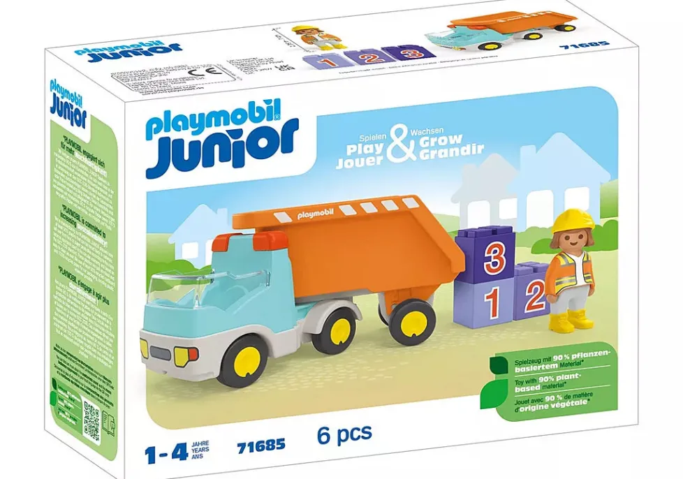Playmobil Junior: Dump Truck 71685