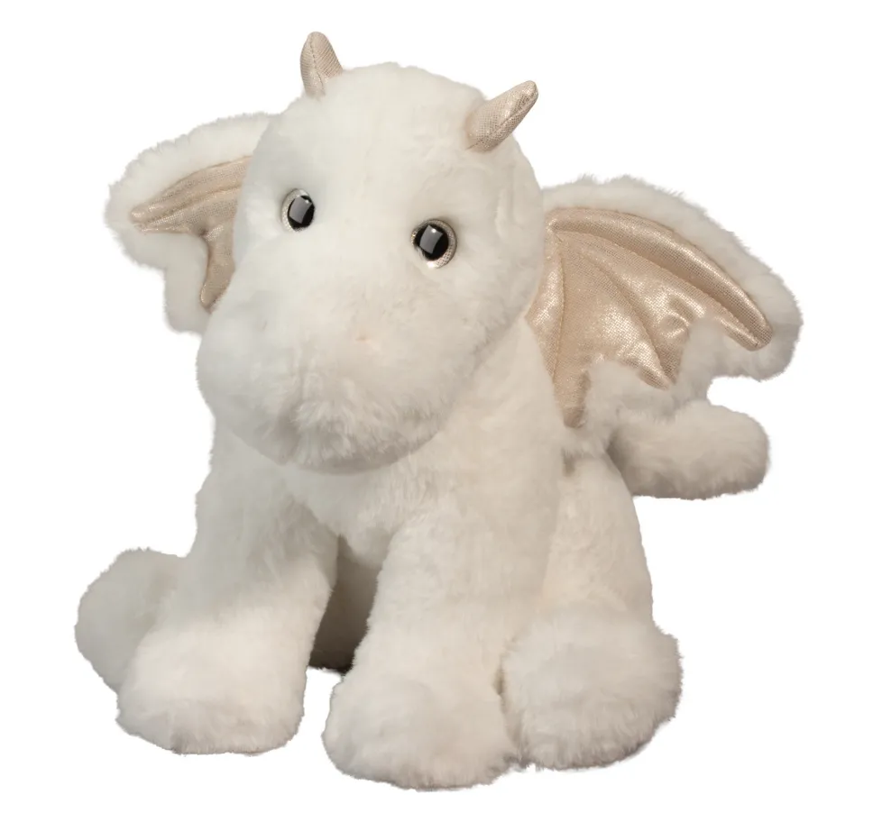 Douglas Soft Lukie White Dragon 11"