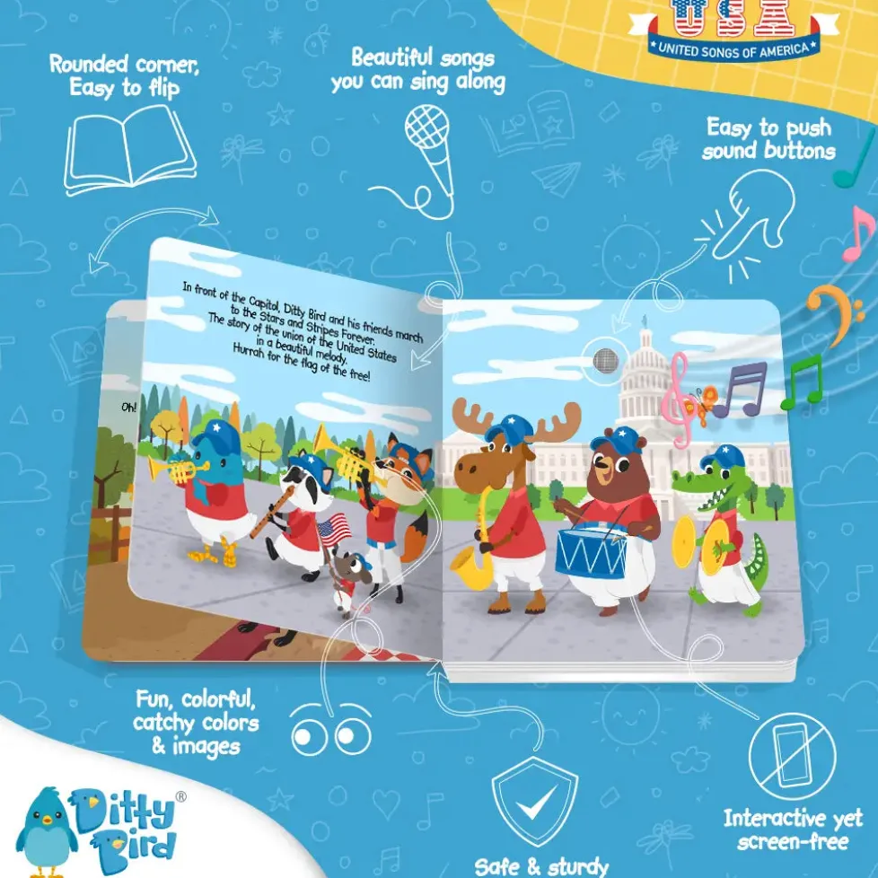 Ditty Bird® United Songs of America