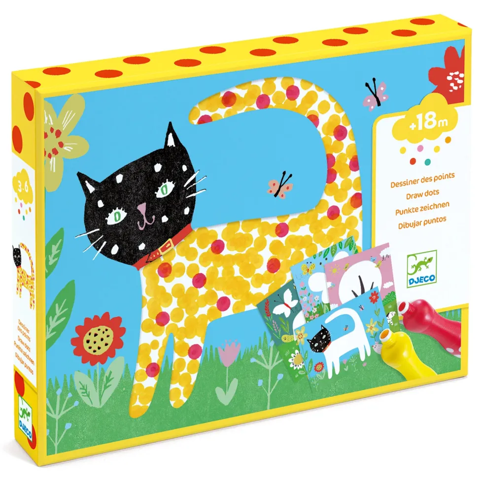Djeco Small Dot World Painting Craft Kit