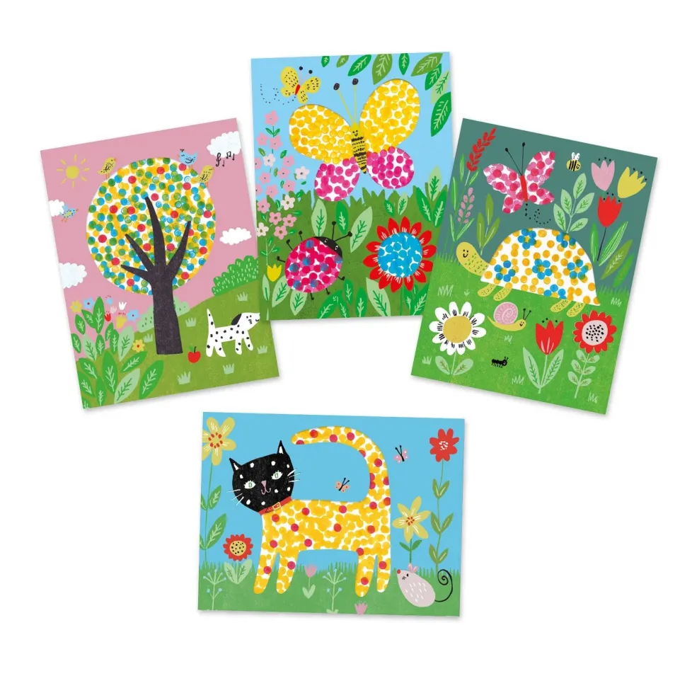 Djeco Small Dot World Painting Craft Kit